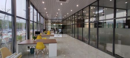 Văn phòng trọn gói tại Võ Văn Kiệt, Tam Long, HCM sát KCN Sonadezi, giá 35 triệu, DT sử dụng 1000m2