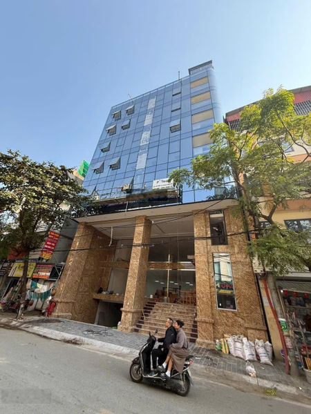Tòa nhà phố Hoàng Ngân - Nguyễn Thị Định: 100m2 8 tầng 1 hầm, PCCC chuẩn, mặt tiền khủng