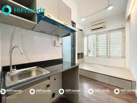 Cho thuê căn hộ studio cửa sổmáy giặt riêngfree xenhận nước ngoàingắn hạn gần chợ tân định