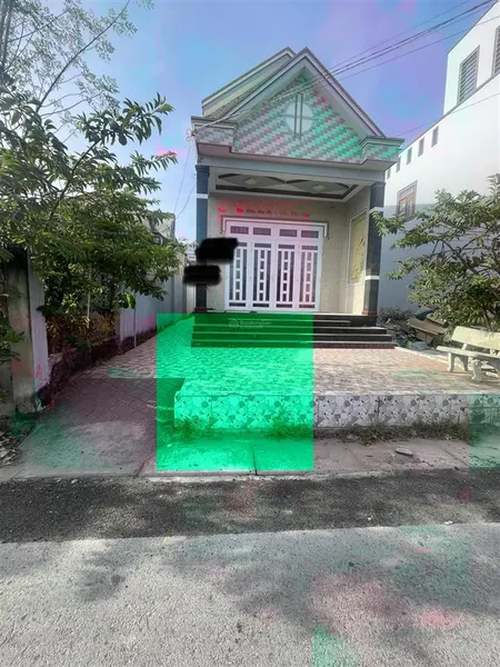 Nhà mặt đường tiền nguyễn văn mạnh . gần chợ long thạnh