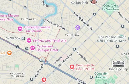 Cho thuê phòng 30m2 cao cấp cmt8, q. 3 (giá 4tr/tháng). 0989 023 *** (cô nga chủ)(ko tiếp cò)