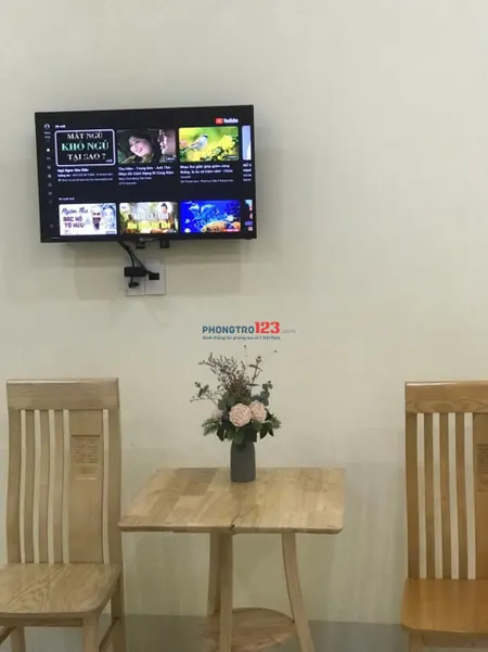 CHO THUÊ CĂN HỘ FULL NỘI THẤT - 40M2 - CÓ THANG MÁY - GIÁ 4,5 TRIỆU.