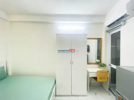 Cho thuê căn hộ mini đầy đủ tiện nghi xinh xắn nằm ngay trung tâm Q3 gần siêu thị Trường Sa