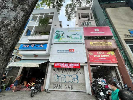 Cho thuê nhà mặt tiền 396 Nguyễn Thị Minh Khai, Q3 | Trệt 1 lầu | 50 triệu/ tháng