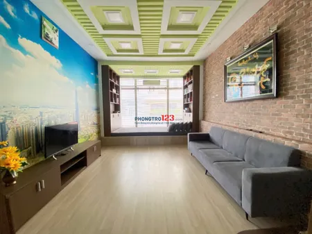 Nhà mới 4 Tầng Full nội thất, Góc 2 MT Trần Thái Tông, P15, Tân Bình, Giá 22Tr/Th