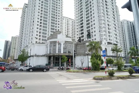 Cho thuê văn phòng toà iris garden, đường trần hữu dực diện tích 110m2 giá 22 triệu/ tháng