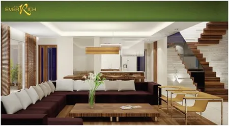 Duy nhất penthouse có everrich q11 dt 260m2 có sân vườn cho thuê 49tr/th