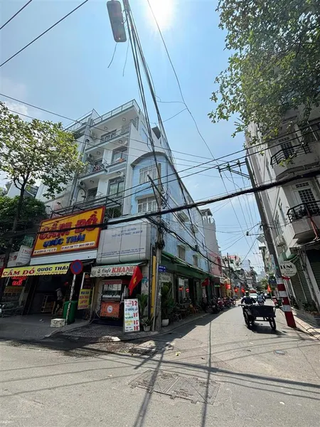Nhà 4 tầng góc 2 mặt tiền mặt tiền bình giã, p. 13 tân bình. thông chợ hoàng hoa thám. giá 9,7 tỷ