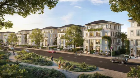 Alluvia city song lập view hồ 200m2 25tỷ 4 tầng thuộc dự án sinh thái khoáng nóng