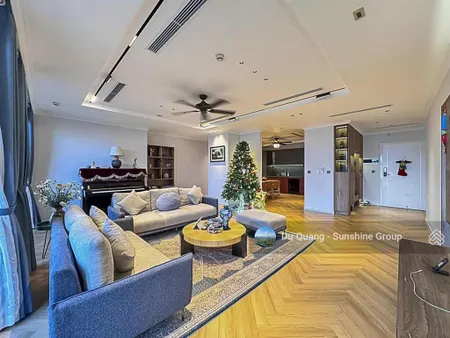 Bán căn 5 ngủ sunshine riverside 200m2 view đẹp nhất sông + cầu + hồ tây (full đồ + sổ)
