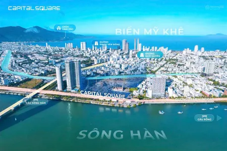 Độc quyền siêu phẩm 1pn tòa s4 mở bán đợt 1 capital square đn ngay mặt sông hàn giá chỉ 3tỷ7 (full)