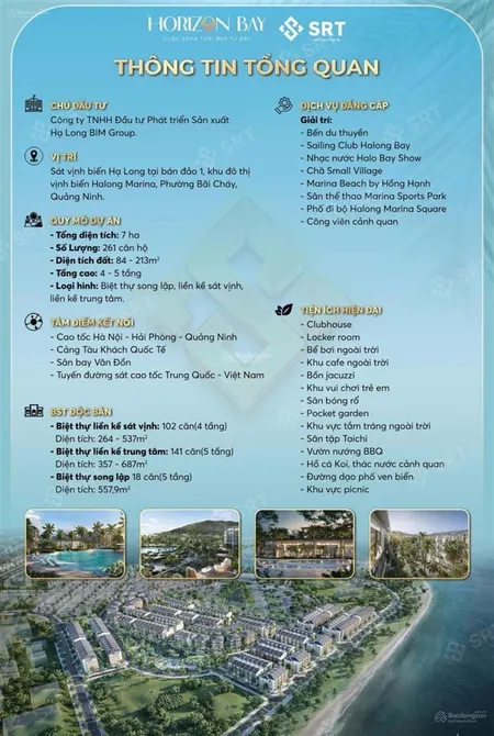 Bán bt tại horizon bay, 14 tỷ, 120m2 giá cực chất bao đẹp