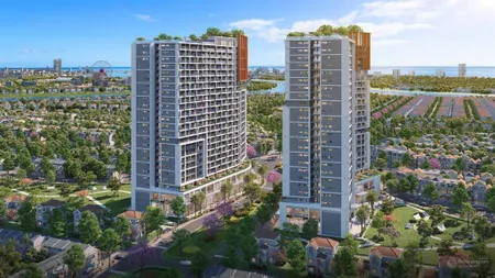 Bán căn studio sun cora hòa xuân giá 2.1 tỷ vốn 25% miễn lãi 30 tháng tân nguyễn real