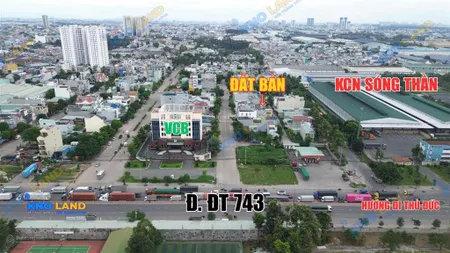 Đất kdc thanh lễ ngay vincom 550 trung tâm dĩ an, giá 4,4 tỷ