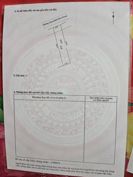 Nền full thổ cư mặt tiền lộ nhựa gần chợ kinh đào phú thuận thoại sơn an giang