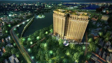 Bán gấp căn hộ hạng sang d. le pont dor 36 hoàng cầu, diện tích 130m2, sổ đỏ sẵn giao dịch ngay