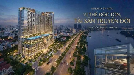 Nhận giữ chỗ căn hộ cao cấp ngay mặt tiền võ văn kiệt dự án "ansana" của kita group