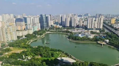 Chỉ 8,6 tỷ có ngay 1 căn 2n2vs dt 74m2 dự án d'capitale trần duy hưng view công viên hồ điều hòa