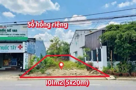 Bán đất 101m² giá 1ty2 đường hồ văn tắng gần bv xuyên á, chợ tân phú trung củ chi, sổ hồng