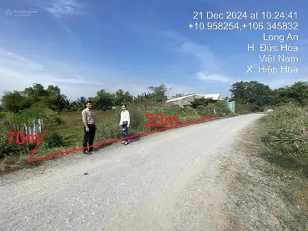 Vibamc bán đất tại xã hiệp hòa, huyện đức hòa, tỉnh long an