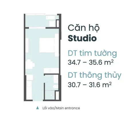 Studio view hồ cực đỉnh masteri grand coast dt 30m2 nhỉnh 2.3 tỷ tts htls 70% vốn 500tr