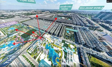 Siêu phẩm 3n2wc đẹp nhất flow mel hàng hiếm còn lại view bể bơi+nhìn vịnh biển 4 mùa giá full 5tỷ3