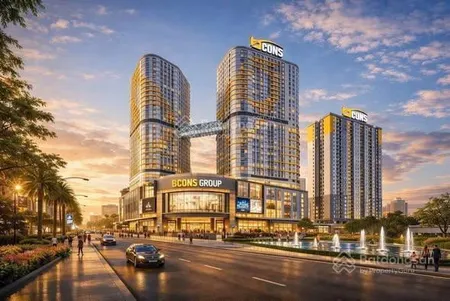 Độc quyền thanh toán 139 triệu sở hữu ngay căn góc view đẹp nhất bcons center city có 7 tầng tttm
