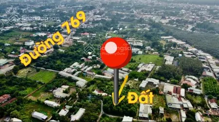 Lô góc ngay cạnh đường dt769, đất thổ cư và đường ô tô