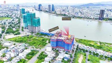 2,9 tỷ vẫn sở hữu được căn hộ view trực diện sông hàn 1pn 45m2 tầng trung,thanh toán tiến độ