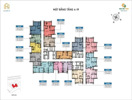 Bán căn hộ cao cấp tầng đẹp giá rẻ