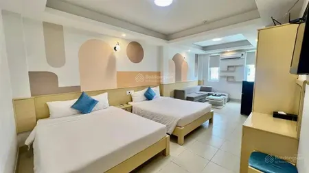 Tòa căn hộ 5 tầng mt lê mạnh trinh 11 phòng luxury dòng tiền 60tr/tháng