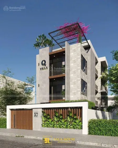 Cần bán villa 4 tầng gồm 11p tt phố cổ hội an 257m2 ngang 10m dòng tiền 40tr/th chỉ 8tỷ35