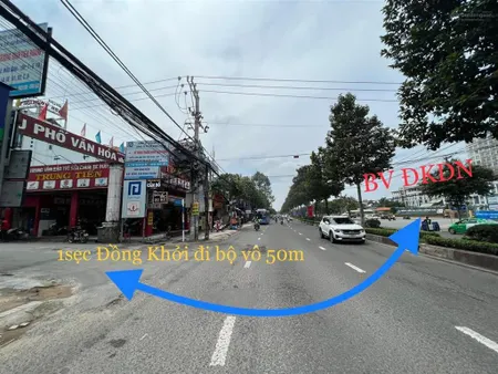 Lô đất đẹp khu gia viên p.tân hiệp 1 sẹc đồng khởi 50mét . 216m2 giá tốt nhất thị trường