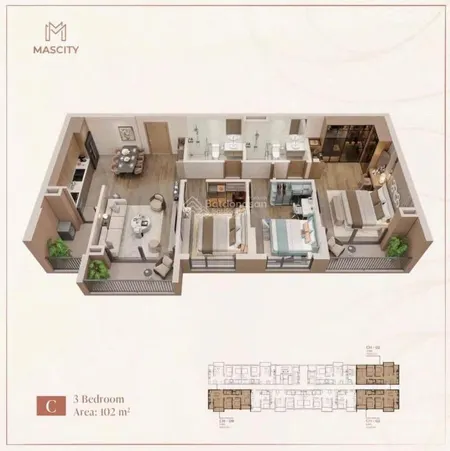 Chính chủ cần bán căn hộ chung cư mascity vị trí đẹp giá tốt