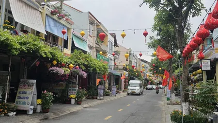 Nhà 3 tầng mặt tiền bà triệu phố cổ hội an