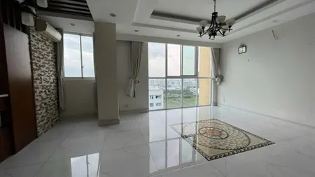 Bán căn hộ belleza. dt 100m2, 3pn, 2wc, ở ngay, căn góc, view sông, hướng b. giá 4.860tỷ