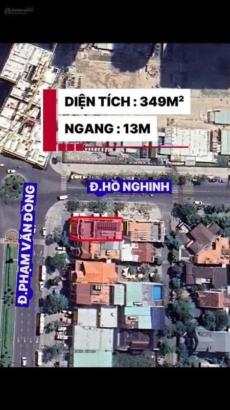 Bán lô góc 3 mặt tiền 673m2 phạm văn đồng hồ nghinh trục biển vàng