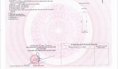 Lô đất phạm tu trung tâm sơn trà, tiềm năng tăng giá cao
