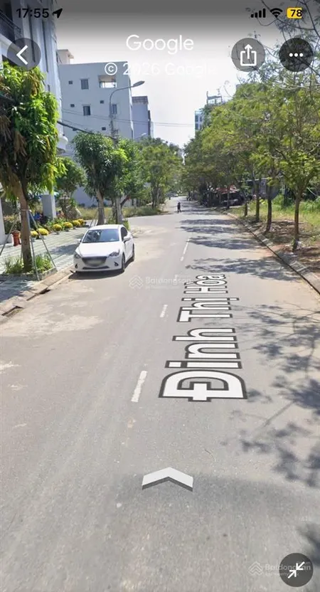Bán 87m2 ngang 4.5m đường 7.5m đất mặt tiền đường đinh thị hoà , an hải bắc , sơn trà