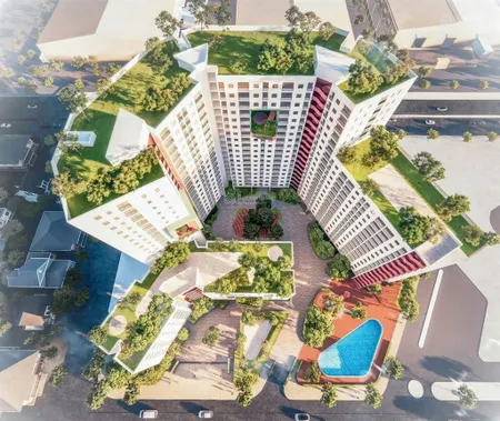 Bán đất tại hồng phước1 giá, 3,55 tỷ, 107,5 m2, cách 9 tòa chung cư đang xây 60m