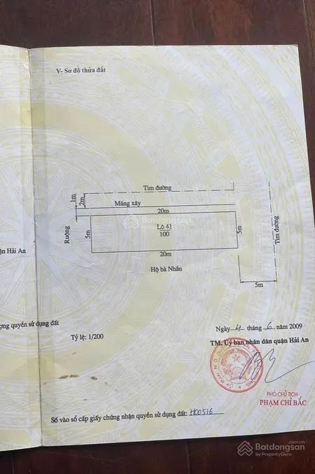 Bán lô đất mặt đường nam phong nam hải. lô góc 2 mặt thoáng diện tích 100m (ngang 5m). 0704 197 ***