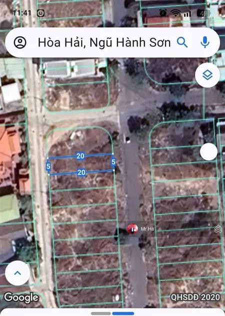 Chào bán lô đất đường 5 m5 bùi bỉnh uyên hướng đông 2 mặt tiền, đường kiệt phía sau 5 m
