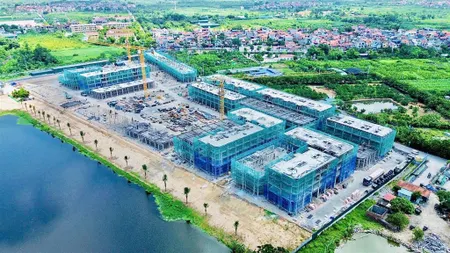 Chỉ từ 45tr/m2 sử dụng. phú thị riverside gia lâm giáp sông thiên đức tự nhiên lk giá từ 11tỉ/ căn