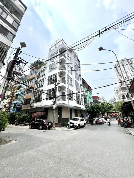 Nhà 2 mặt phố trần đăng ninh hà đông lô góc 6 tầng thang máy