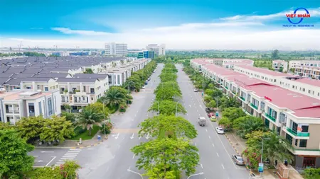 Shop mặt đường 61m đại lộ hữu nghị trong kđt centa vsip bắc ninh
