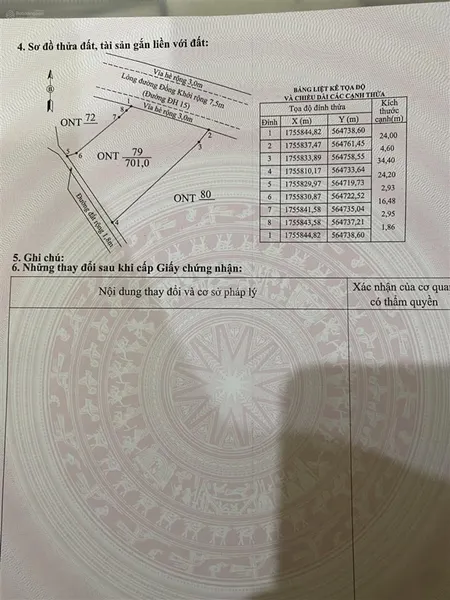 Chính chủ bán gấp đường trần nhân tông, cẩm thanh, hội an, giá 27triệu/m2 tl. diện tích 701m2 đất ở