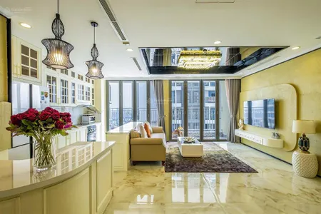 Bán căn hộ vinhomes central park tháp central 2 với 4 phòng ngủ full nội thất sổ hồng