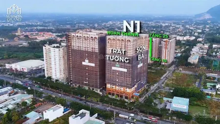 Căn hộ 1pn+ 48m2 maison grand phú mỹ giá chỉ từ 1,7 tỷ gần cảng cái mép thanh toán 50% nhận nhà