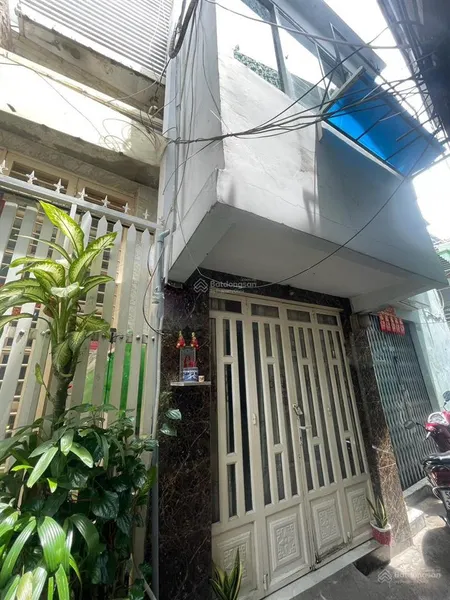 Cho thuê nhà hẻm bà hom, 4m x 12m, 1 lầu 2 phòng, giá 7.5tr