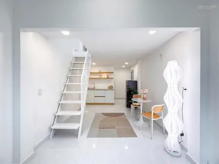 Cho thuê nhà trọ 1 trệt+ 1 lầu đầy đủ nội thất 40m2